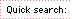 Quicksearch